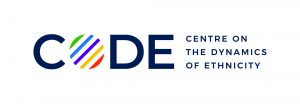 Logo for CoDE - Centre on the Dynamics of Ethnicity