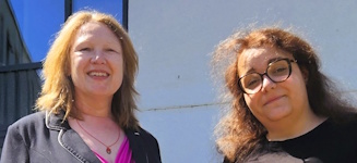 Jo Webb and Cristina Magder