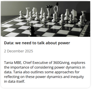 Tania Cohen Data Impact blog screenshot