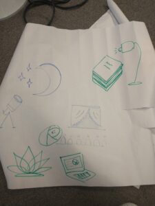 From Astrophysics then Motherhood to data services drawing reflecting feedback from the field