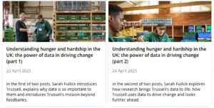 Sarah Fullick Data Impact blog screenshot