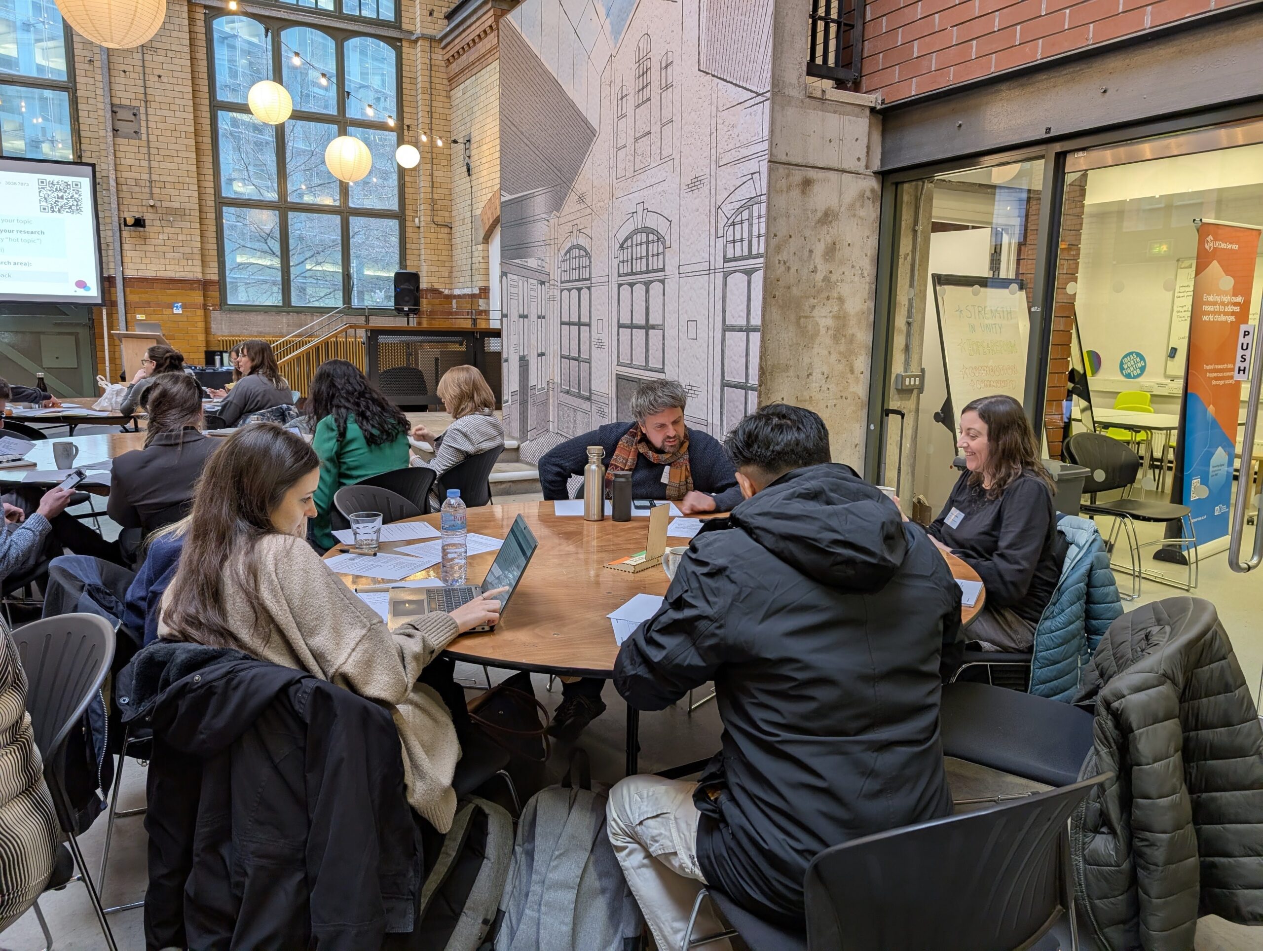 Participants taking part in CLOSER workshop