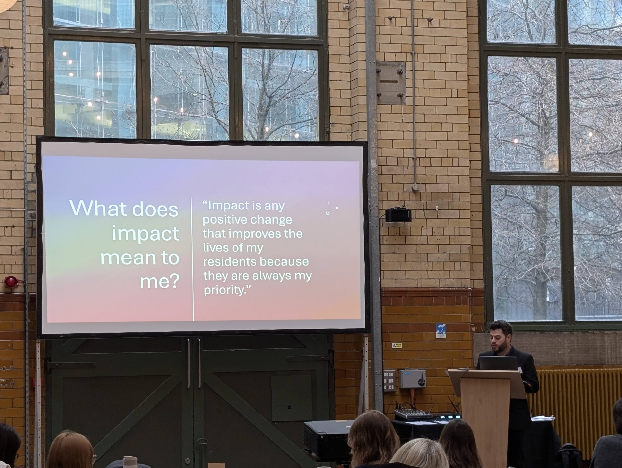 Adam Davis presenting