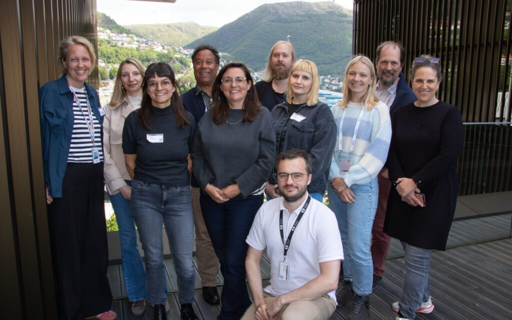 A photograph from the CESSDA Anniversary conference of the CESSDA comms team.